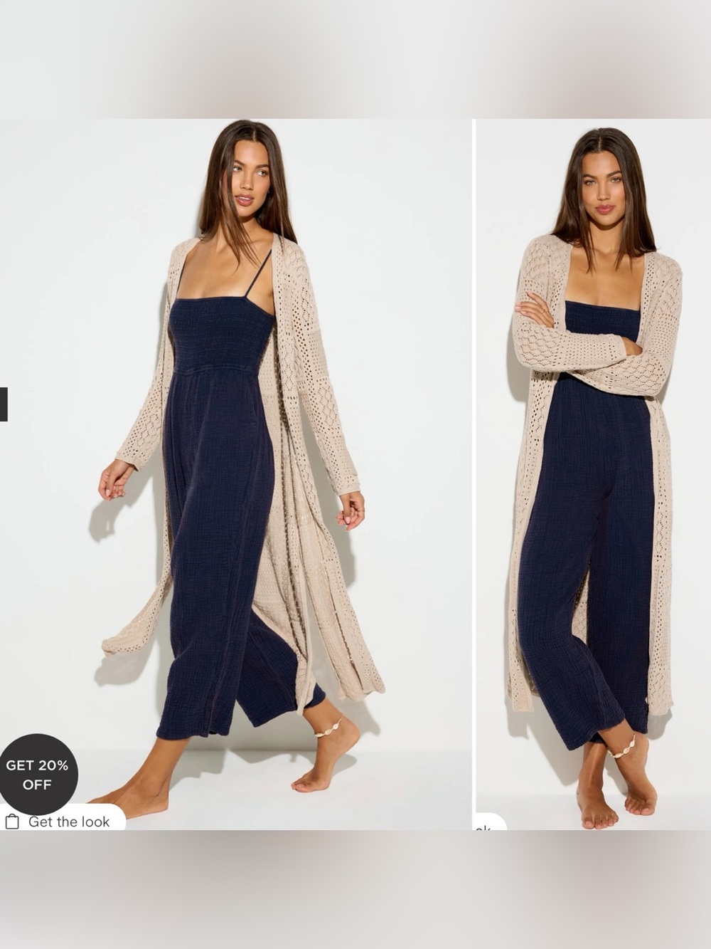 NWT Spiritual Gangster Bodhi Crochet Duster
